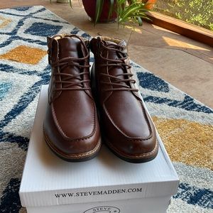 Steve Madden Brown Boots for Kids-Like New